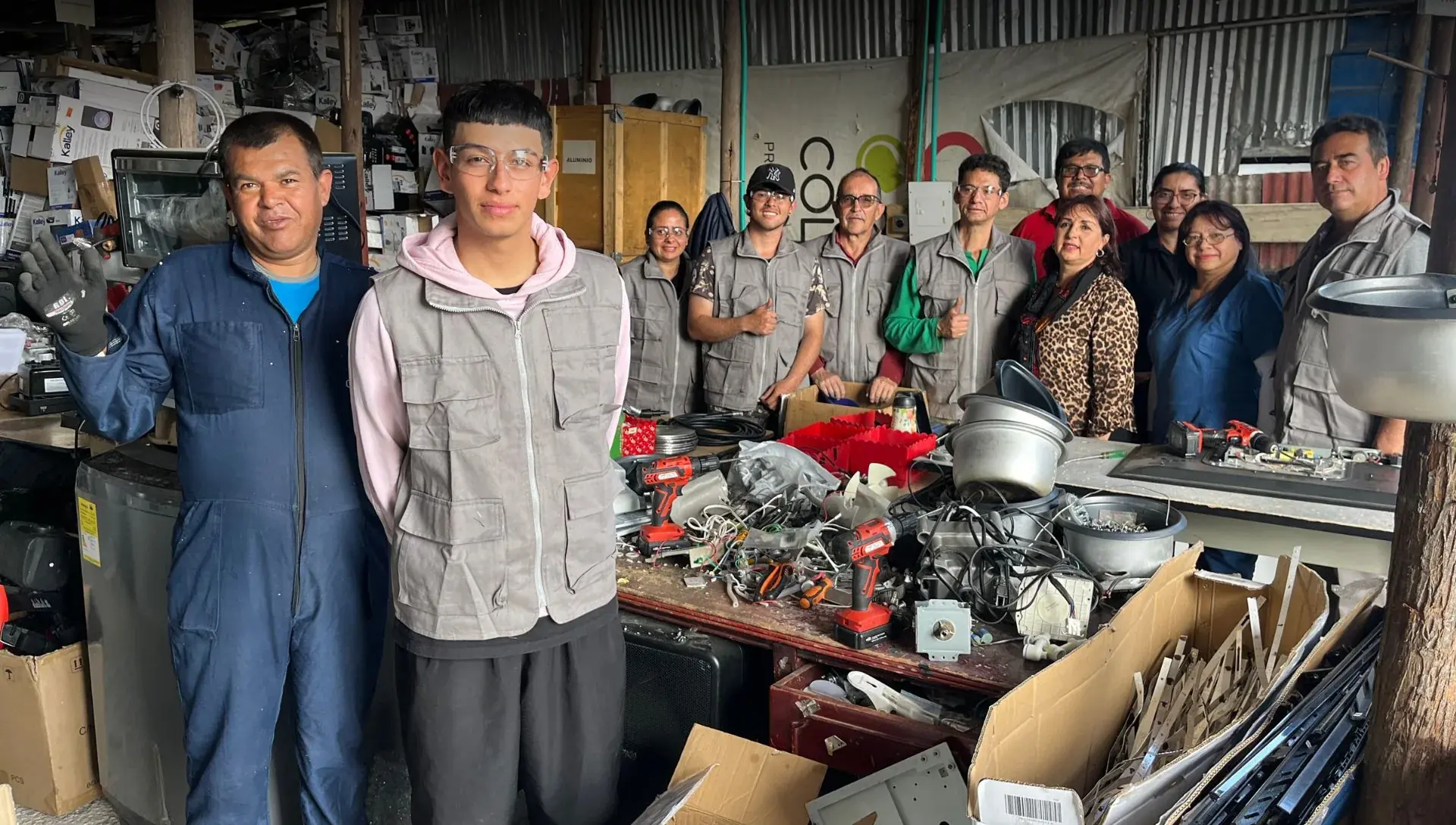 Inclusión laboral Fundacion CREINSER, foto tomada por: Canale Trece